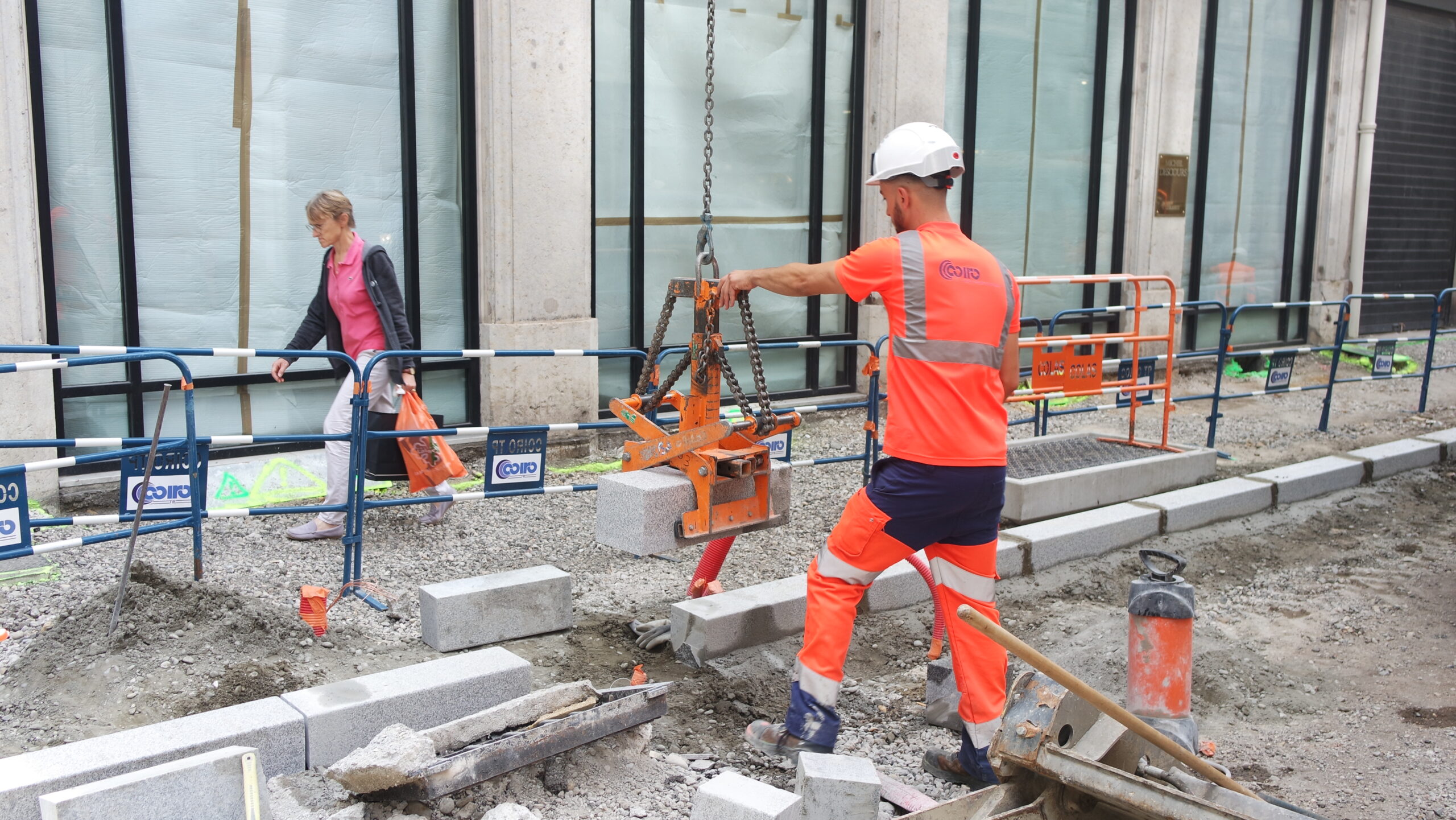 pose de bordures sur Lyon et Rhône-Alpes