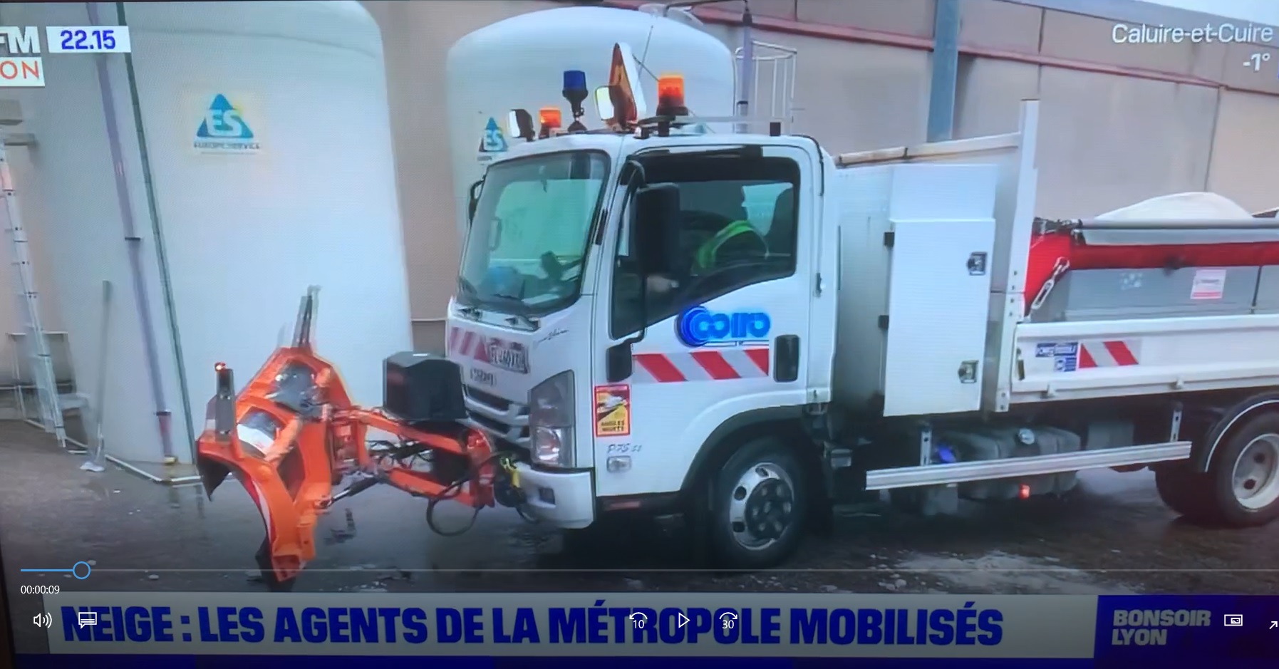 Travaux déneigement Lyon